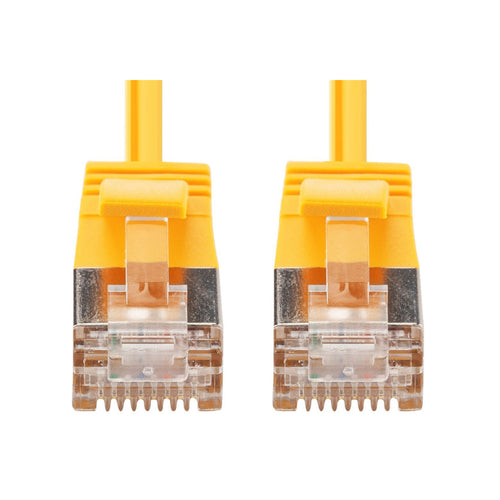 Dynamix  PLSSY-C6A-1.25 Cat6A RJ45 Patch Lead - 1.25m - Yellow
