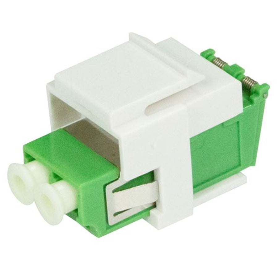 DYNAMIX FP-LCAPC-D - LCDuplex Singlemode Slimline Keystone Shuttered Face Plate Adapter