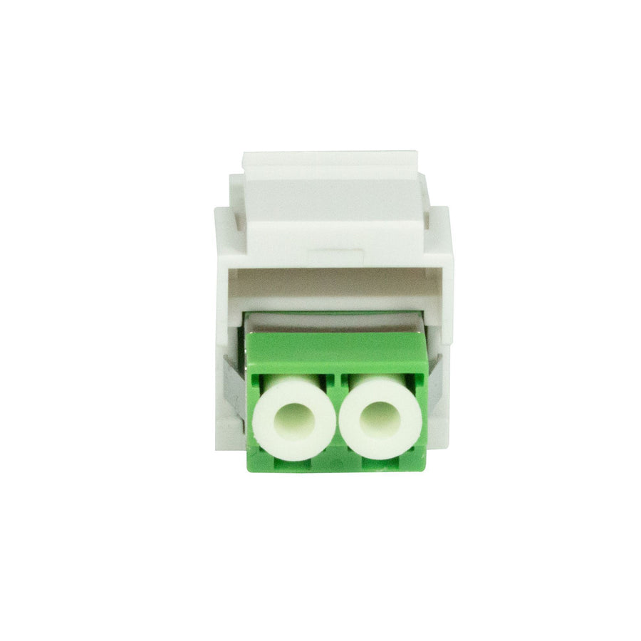 DYNAMIX FP-LCAPC-D - LCDuplex Singlemode Slimline Keystone Shuttered Face Plate Adapter