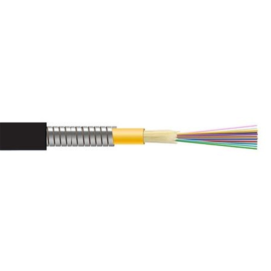 DYNAMIX F-TBOS206-300M - 300m G.652D 6 Core Single mode Tight Buffered Cable Roll Indoor Outdoor Rated