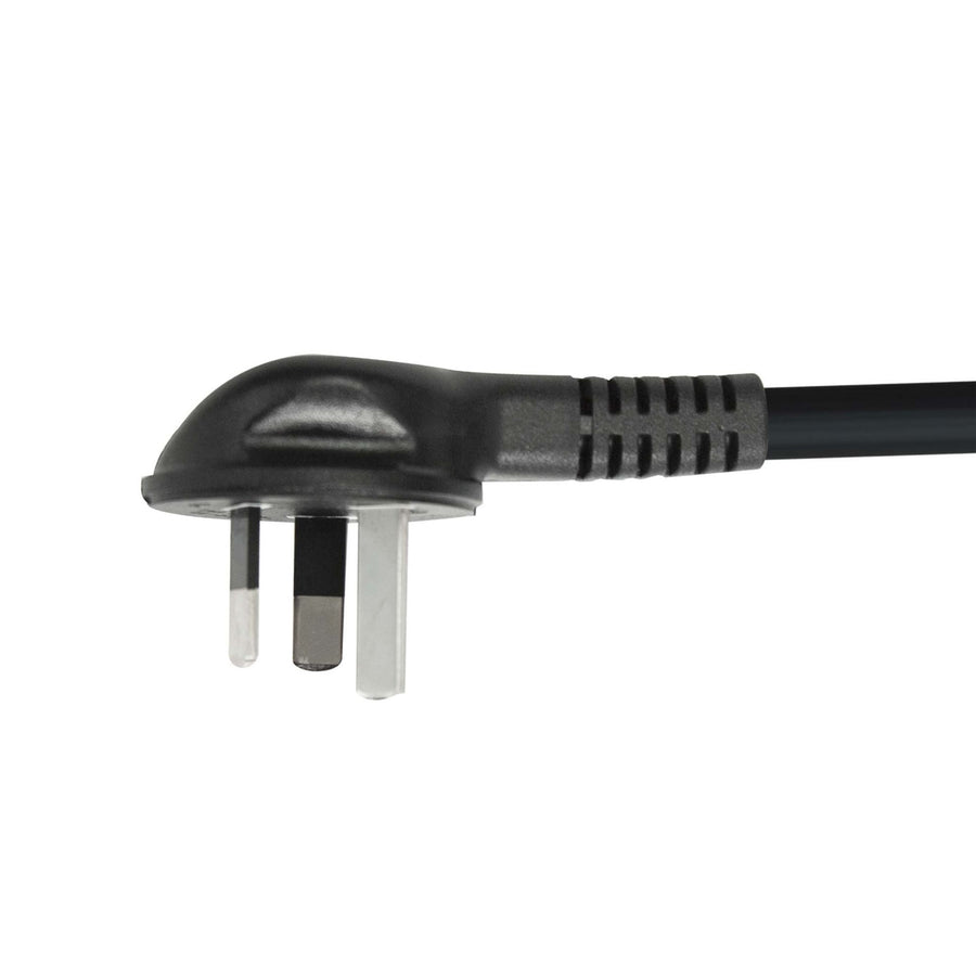 Dynamix  C-PFH3PC13-2 7.5A Flat Head 3 Pin to IEC C13 Power Cord - 2m - Black