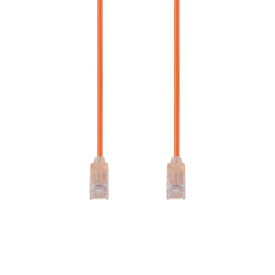 Dynamix  PLSO-C6-0.5 Cat6A RJ45 Patch Lead - 50cm - Orange