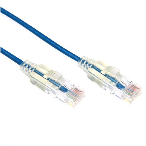 Dynamix  PLSE-C6-3 Cat6A RJ45 Patch Lead - 3m - Blue