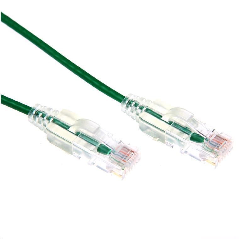 Dynamix  PLSG-C6-1.25 Cat6A RJ45 Patch Lead - 1.25m - Green