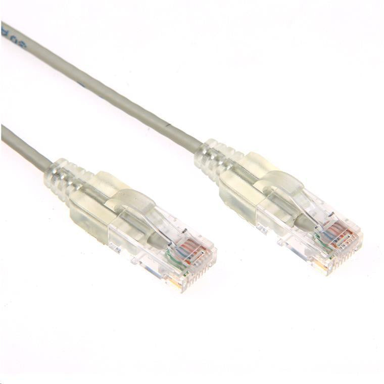Dynamix  PLSGY-C6-2.5 Cat6A RJ45 Patch Lead - 2.5m - Grey