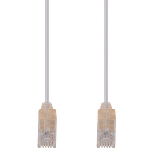 Dynamix  PLSW-C6-0.75 Cat6A RJ45 Patch Lead - 75cm - White
