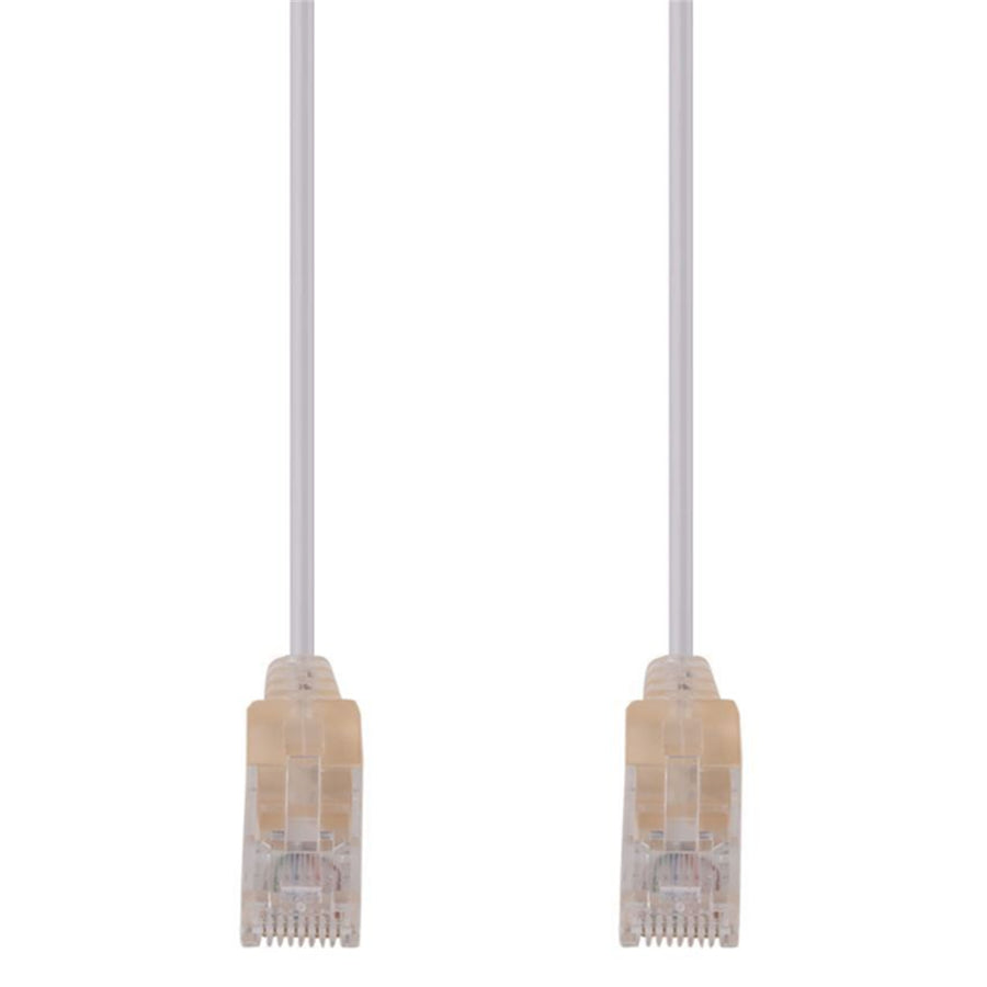 Dynamix  PLSW-C6-0.75 Cat6A RJ45 Patch Lead - 75cm - White