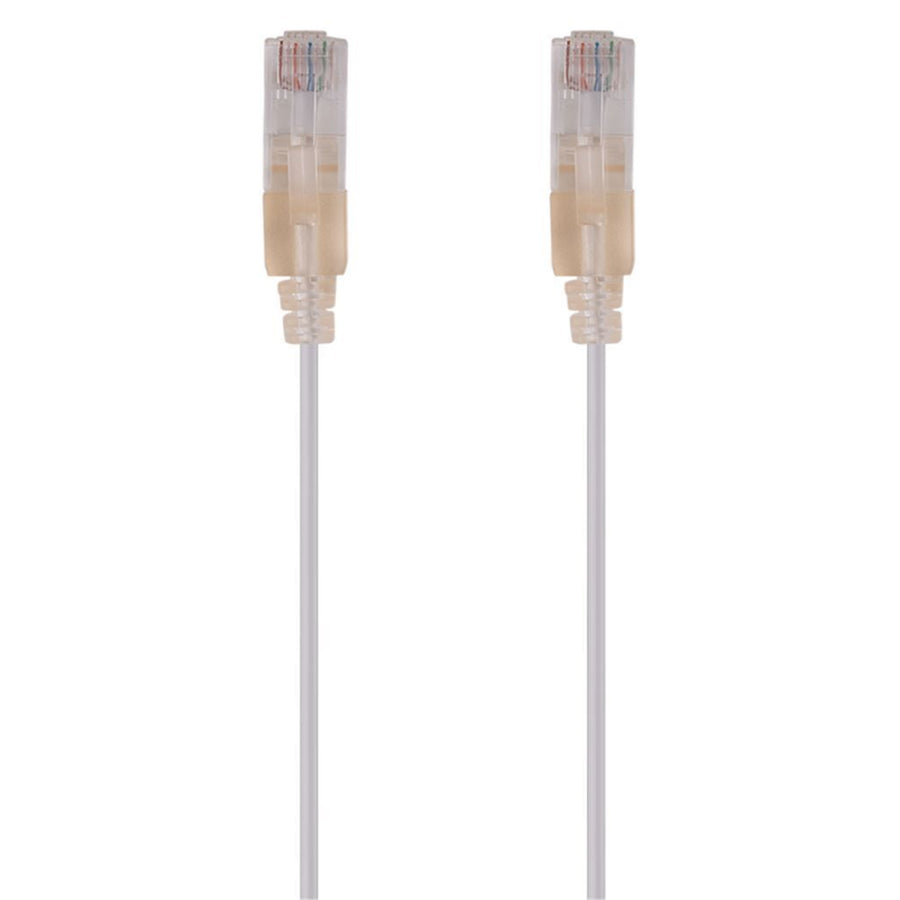 Dynamix  PLSW-C6-0.75 Cat6A RJ45 Patch Lead - 75cm - White