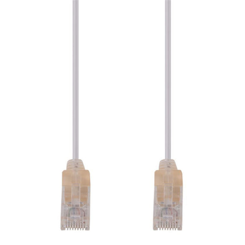 Dynamix  PLSW-C6-1 Cat6A RJ45 Patch Lead - 1m - White