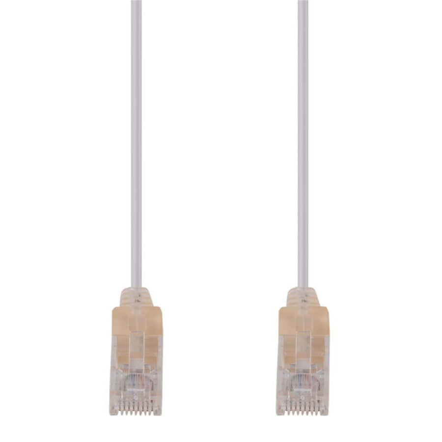 Dynamix  PLSW-C6-1 Cat6A RJ45 Patch Lead - 1m - White