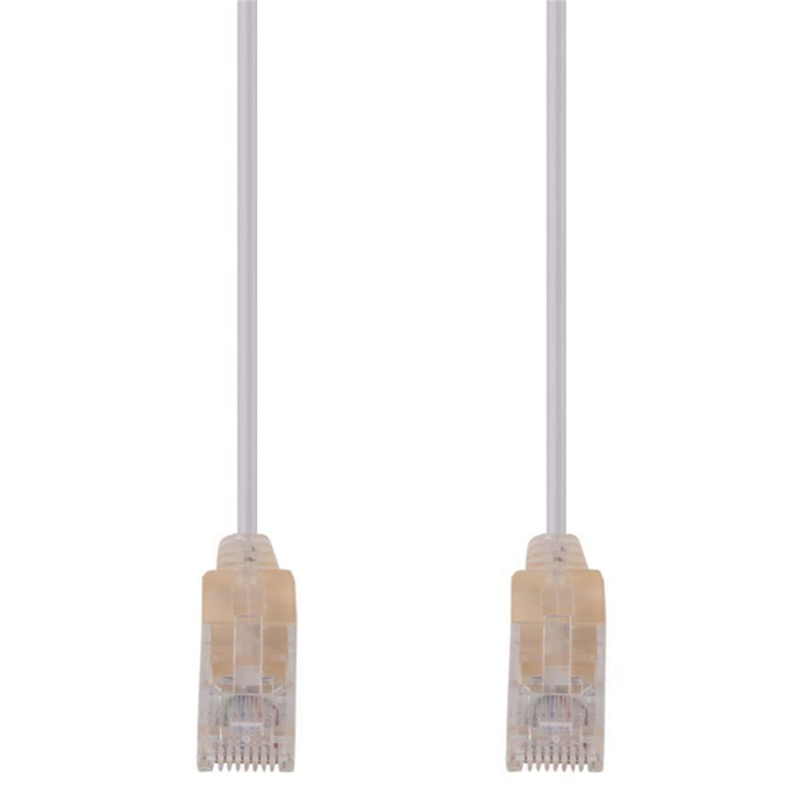 Dynamix  PLSW-C6-1.25 Cat6A RJ45 Patch Lead - 1.25m - White