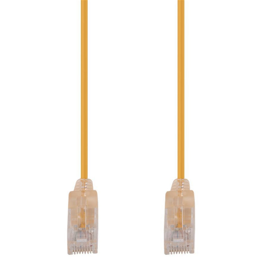 Dynamix PLSY-C6-1 Cat6A RJ45 Patchkabel - 1m - Gelb