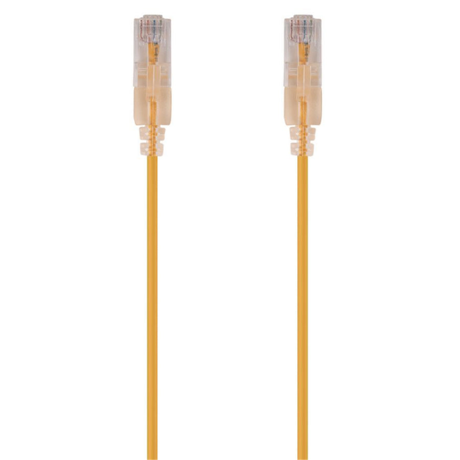 Dynamix PLSY-C6-1 Cat6A RJ45 Patchkabel - 1m - Gelb
