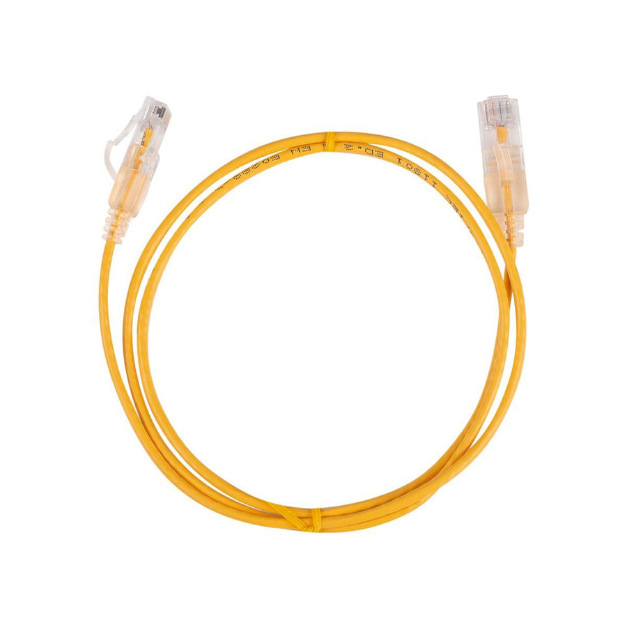 Dynamix PLSY-C6-3 Cat6A RJ45 Patchkabel - 3m - Gelb