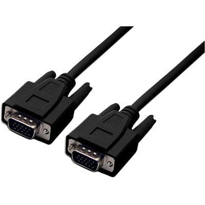 DYNAMIX C-VGA-MM - 2m VGA Male/Male Monitor Cable Moulded Max Res: 800x600