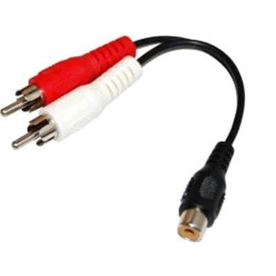 DYNAMIX CA-RCAS-05 - 0.15m Dual RCA Male to RCA Female Cable