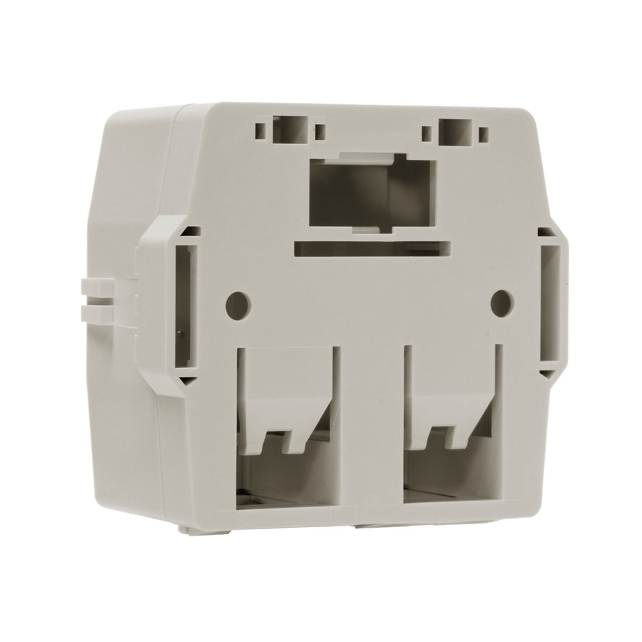 Dynamix FMT-UK-2PV2  2 Port Unloaded Keystone Surface Mount Enclosure.