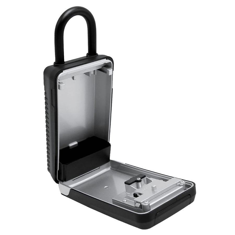 DYNAMIX KLB7008 - XL LED Portable Key Storage Security Safe w/ Shackle 4-Digit Resettable LED Dials