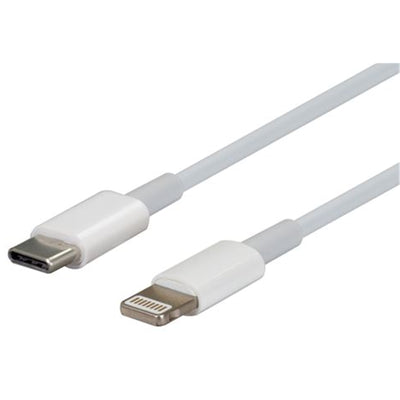 DYNAMIX C-IP5UC-2 - 2m USB-C to Lightning Charge & Sync Cable. For Apple iPhone iPad iPad mini