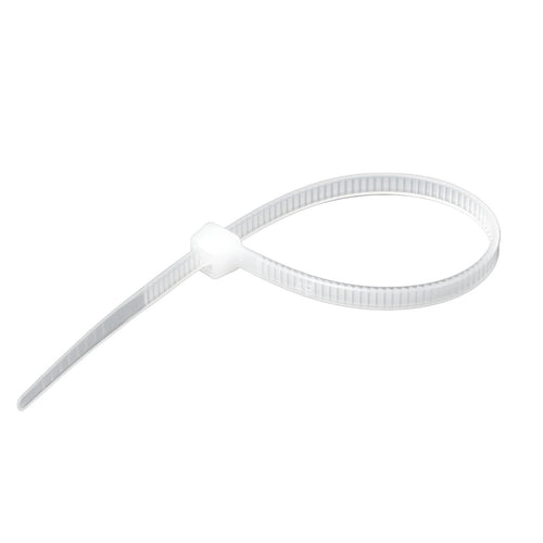 DYNAMIX DY2504N1000 - 4.8 x 250mm Natural Cable Ties Pack of 1000 230N/23.4kgs Tensile Strenght