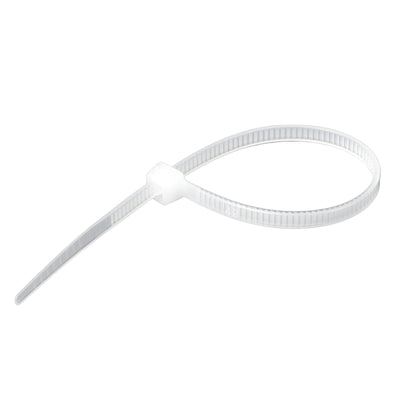 DYNAMIX 7.6 x 450mm Natural Cable Ties Pack of 50 540N/55.1kgs Tensile Strength