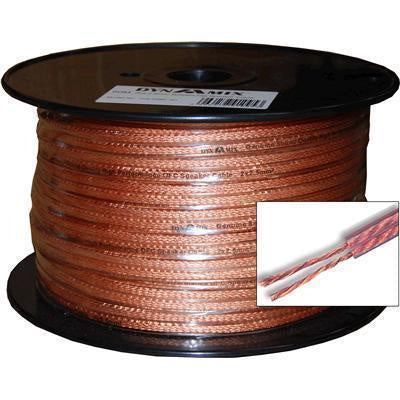 DYNAMIX CA-SPK14-50 - 50m 14AWG/2.08mm Speaker Cable OFC 42/0.25BCx2C Clear PVC Insulation OD: 3.5 x 7.0mm