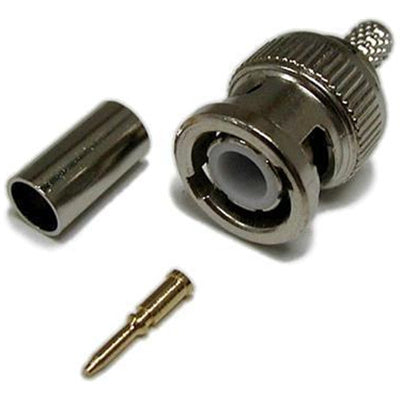 DYNAMIX BNC-CTC75 - BNC RG59/62 Crimp Connector 3 piece
