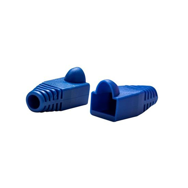 DYNAMIX SRB-UTP-BL-20 - Blue RJ45 Strain Relief Boot 6.0mm Outside Diameter 20pk Bag