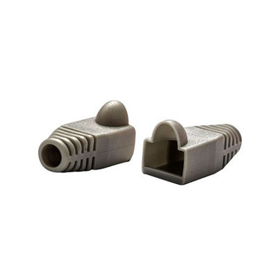 DYNAMIX SRB-UTP-GRY-20 - Grey RJ45 Strain Relief Boot 6.0mm Outside Diameter 20pk Bag