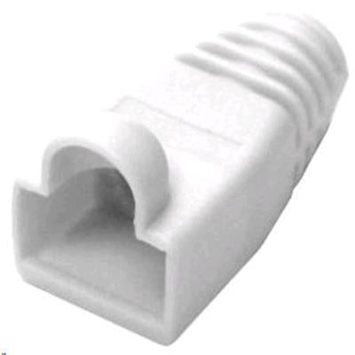 DYNAMIX SRB-UTP-WHT-20 - White RJ45 Strain Relief Boot 6.0mm Outside Diameter 20pk Bag