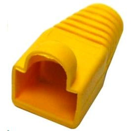 DYNAMIX SRB-UTP-YEL-20 - Yellow RJ45 Strain Relief Boot 6.0mm Outside Diameter 20pk Bag