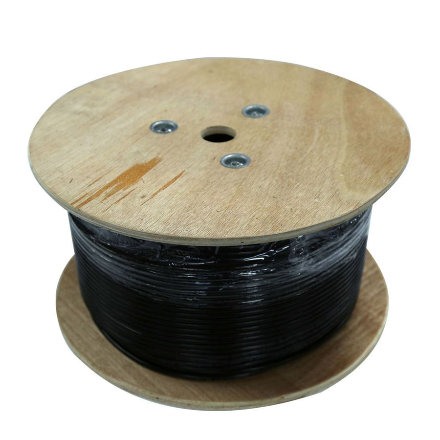 DYNAMIX C-C6-SLDGEL - 305m Cat6 Black SOLID GEL Filled Outdoor. 23AWGx4P 250MHz UV Stabilised Black PE