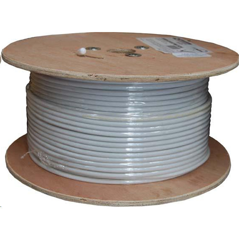 DYNAMIX C-RG6-152 - 152m Roll RG6 Shielded Cable Black 75ohm 18AWG Solid Core Foil/Braid Shield SKY APPROVED