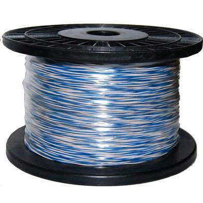 DYNAMIX C-JW-BW - 250m Blue & White Jumper Cable Roll Copper 0.5mm (non- tinned).