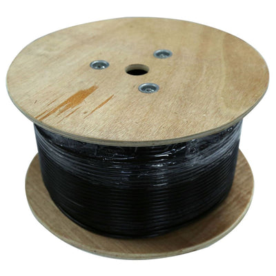 Dynamix  C-C6-SLDGEL500 Cat6 UTP Solid GEL Filled Outdoor Cable - 500m - Black