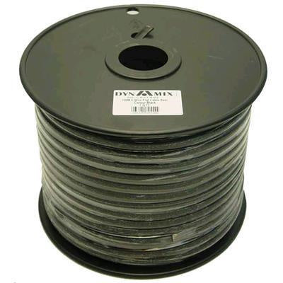 C-RJ11-R102 - DYNAMIX 100m Roll 6-Wire Flat Cable 28 AWG, Black colour