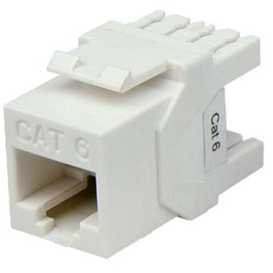 DYNAMIX FP-C6-007V2 - Cat6 UTP Keystone RJ45 Slimline Jack. T568A/B Wiring. 180 Jack