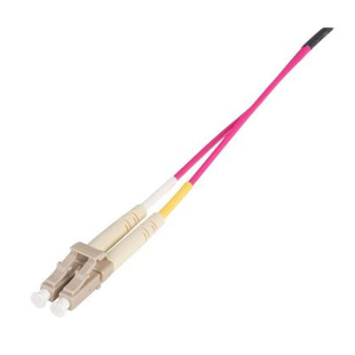 DYNAMIX FL-LCLCOM4-7 - 7M 50u LC/LC OM4 Fibre Lead (Duplex Multimode) Raspberry Pink LSZH Jacket