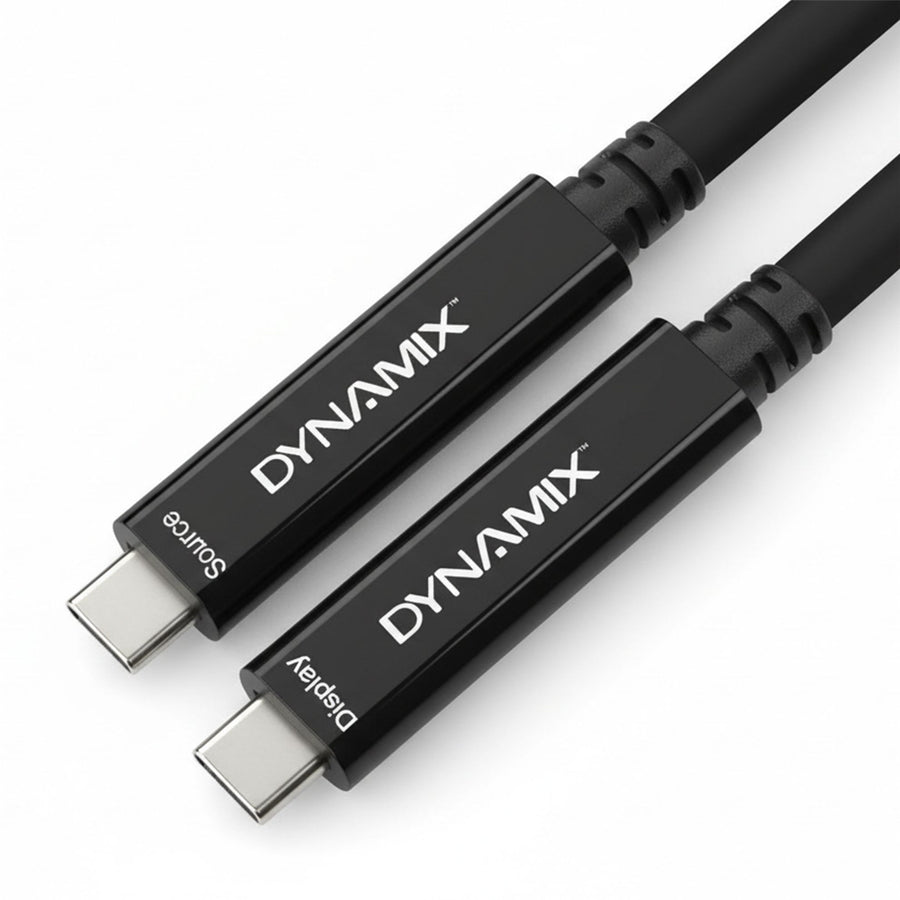 DYNAMIX C-U32-LLF-CC-10 - 10M USB 3.2 Full Featured Type C to C Hybrid Active Opti Cable