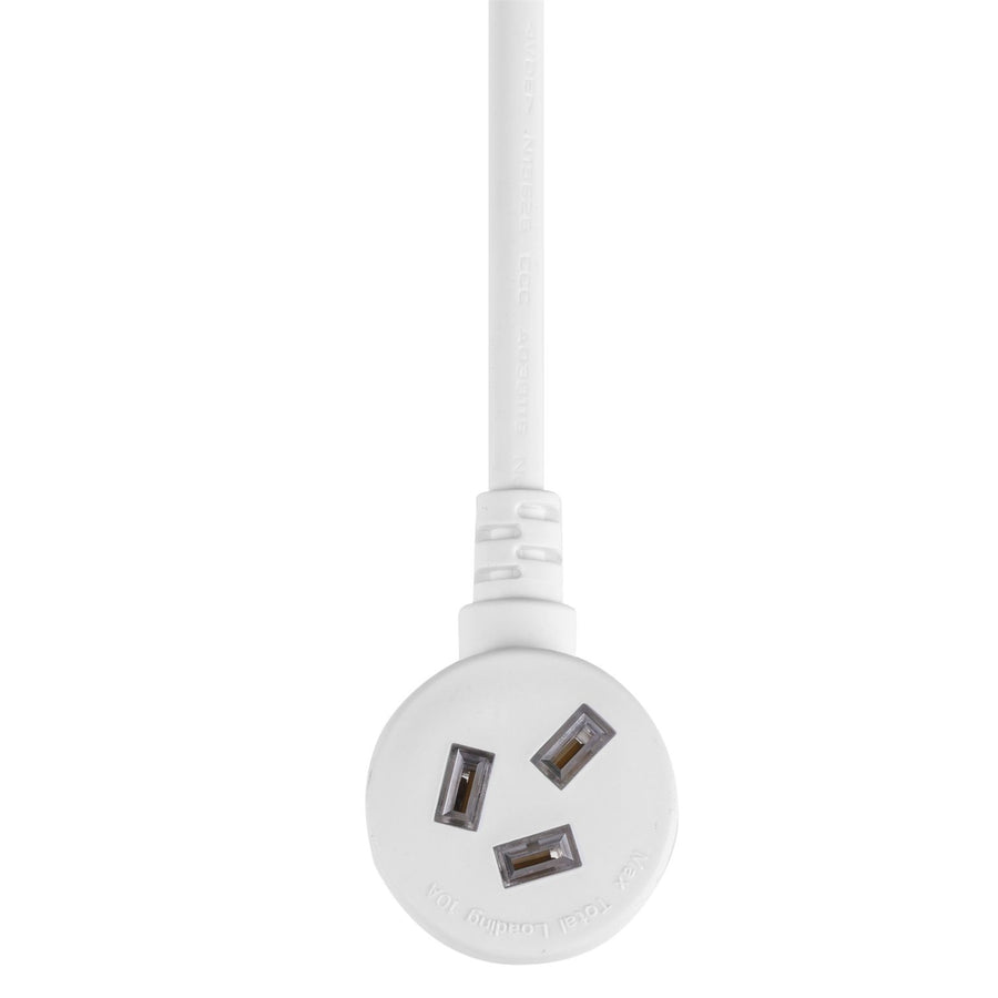 DYNAMIX PEXT5MT - 5m Tapon Extension Lead 10A Standard Duty 3 Core 1.0mm Cable White