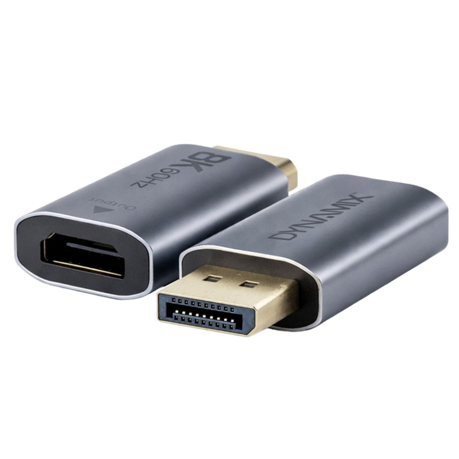 DYNAMIX A-DP-HDMIF-8K60 - DisplayPort Stecker auf HDMI Buchse Adapter. Unterstützt 8K60Hz.