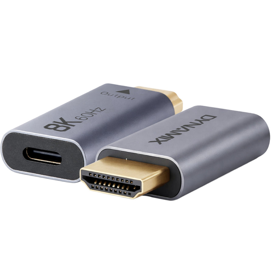 Dynamix A-U4C-HDMIM USB-C 4.0 Buchse auf HDMI Stecker Adapter, ultrahohe Auflösung bis zu 8K 60Hz