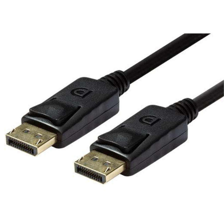 DYNAMIX C-DP12-1M - 1m DisplayPort v1.2 Cable w/ Gold Shell Connectors DDC Compliant 4K60hz