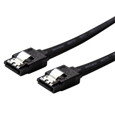 DYNAMIX C-SATA3 - 0.5m SATA 6Gbs Data Cable w/ Latch Black colour