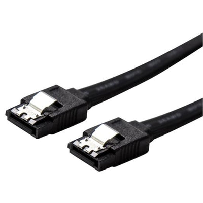 DYNAMIX C-SATA3-20 - 0.2m SATA 6Gbs Data Cable w/ Latch Black colour
