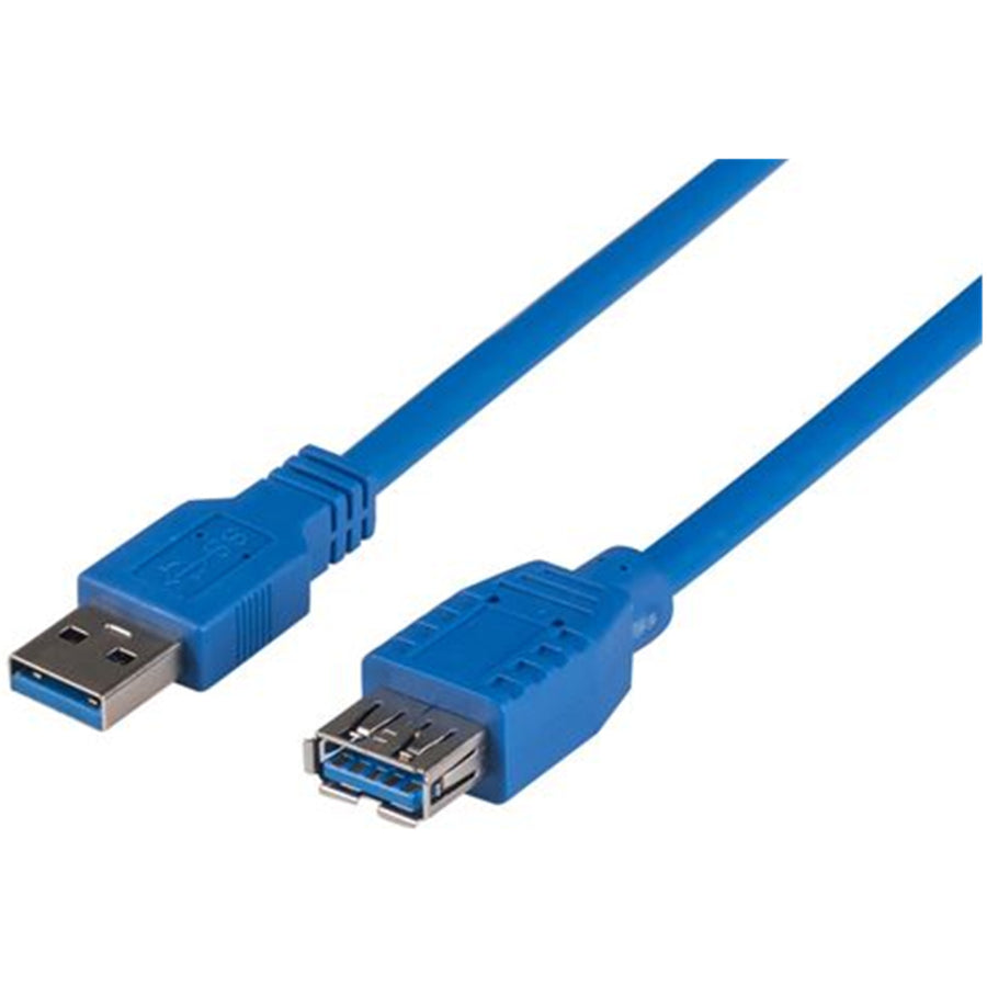 C-U3-3 - 3m USB 3.0 USB-A Male to Female Extension Cable Blue 900mA/5V