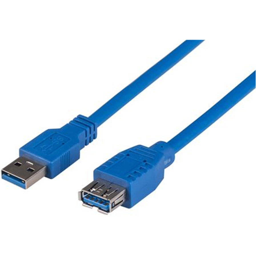 DYNAMIX C-U3-5 - 5m USB 3.0 USB-A Male to Female Extension Cable Blue 900mA/5V