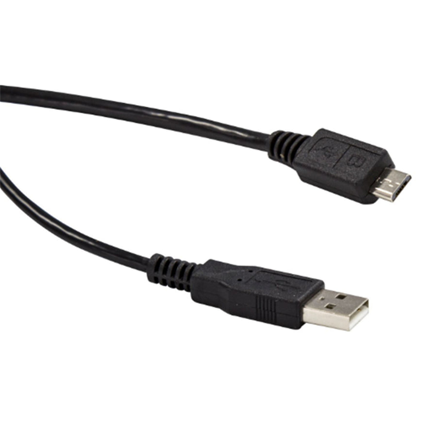C-U2AMICB-3 - 3m USB 2.0 Micro-B Male to USB-A Male Connectors Colour Black
