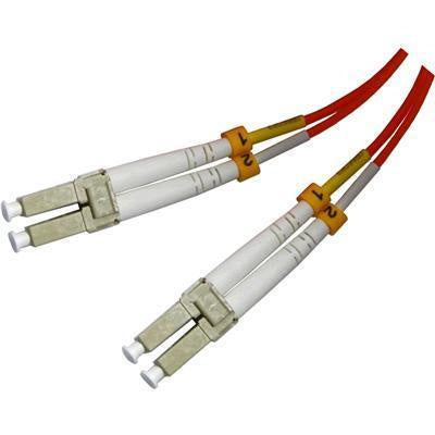 DYNAMIX FL-LCLC-10 - 10M 62.5u LC/LC OM1 Fibre Lead Duplex Multimode Orange LSZH Jacket
