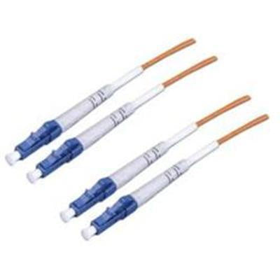DYNAMIX FL-LCLC-2 - 2M 62.5u LC/LC OM1 Fibre Lead Duplex Multimode Orange LSZH Jacket